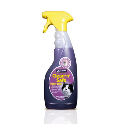 JVP Clean N Safe Litter Tray Spray 500ml