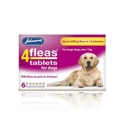 JVP 4 Fleas Dog Flea Tablets (6Tabs)