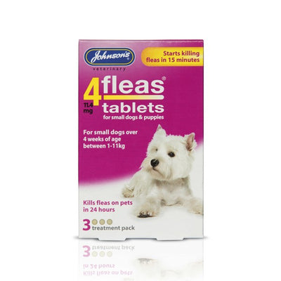 JVP 4 Fleas Puppy Flea Tablets (3Tabs)