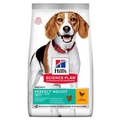 Hills Science Plan Adult Dog Perf Weight Med Dry Chicken 2kg