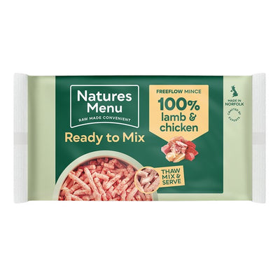 Natures Menu Frozen Freeflow Lamb/ Chicken Dinner 2kg