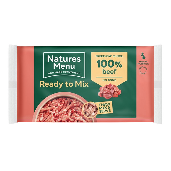 Natures Menu Frozen Freeflow Beef 2kg