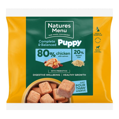 Natures Menu Frozen Nuggets Puppy 1kg