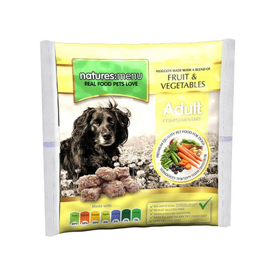 Natures Menu Frozen Nuggets Fruit and Veg 1kg