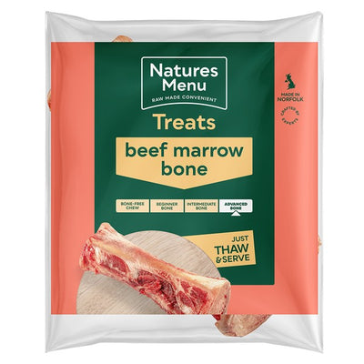 Natures Menu Frozen Raw Chews Beef Marrowbone