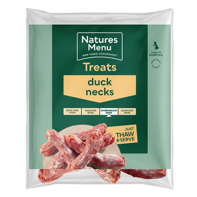 Natures Menu Frozen Raw Chews Duck Necks 7Pcs