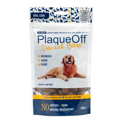 Plaque Off Dental Bites for Medium & Large Dogs 150g