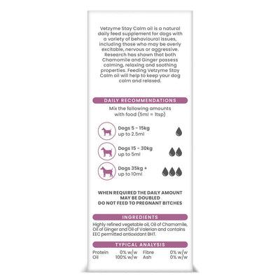 Vetzyme Stay Calm Liquid 150ml