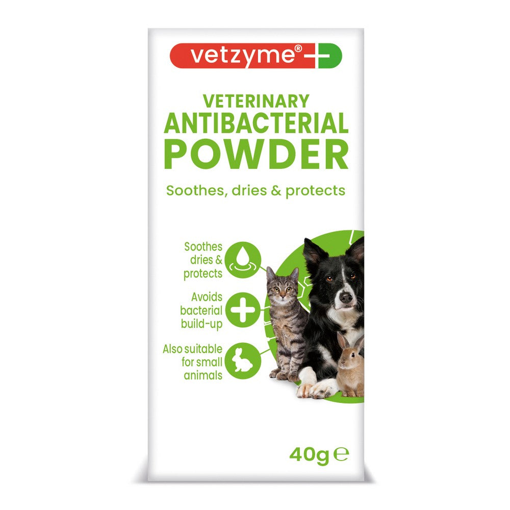 Vetzyme Antibacterial Powder 40g