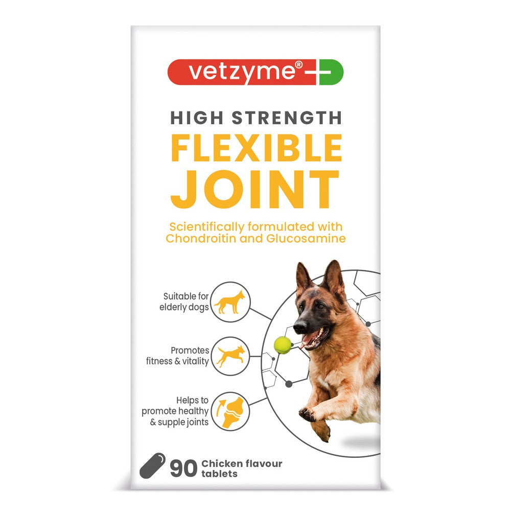 Vetzyme Flexible Joint Tablets High Strength (90Tabs)