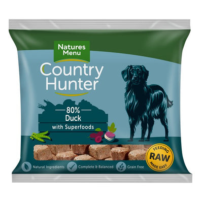 Natures Menu Frozen Country Hunter Duck Dog Nuggets 1kg