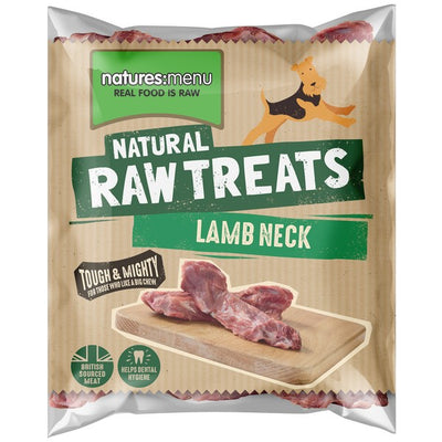 Natures Menu Frozen Raw Chews Lamb Necks 500g