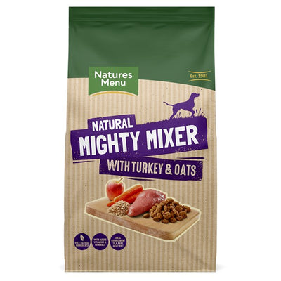 Natures Menu Mighty Mixer with Turkey and Oats 2kg