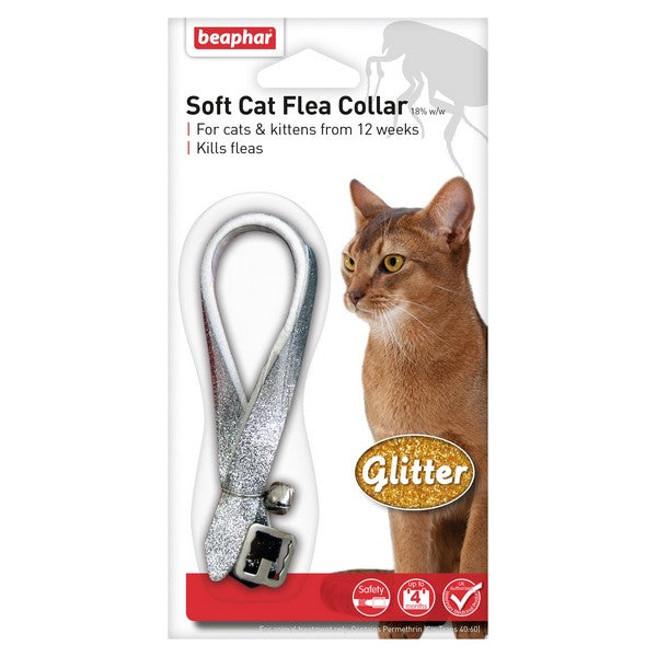 Beaphar Cat Flea Collar Glitter Assorted