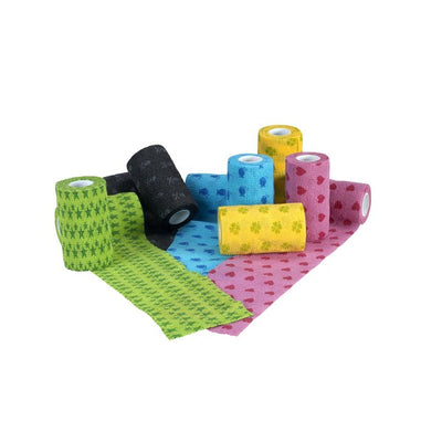 Kruuse Fun-Flex Pet Bandage Assorted 7.5cm (Pack of 10)