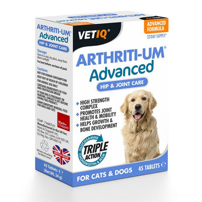 M & C VetIQ Arthiriti Um Advanced (45Tabs)