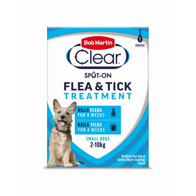 BM Clear Flea Clear Spot On for Small Dogs (1 Pipette)