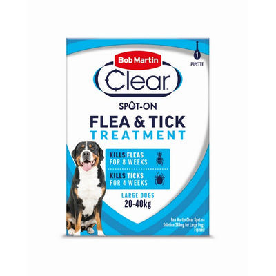 BM Clear Flea Clear Spot On for Large Dogs (1 Pipette)