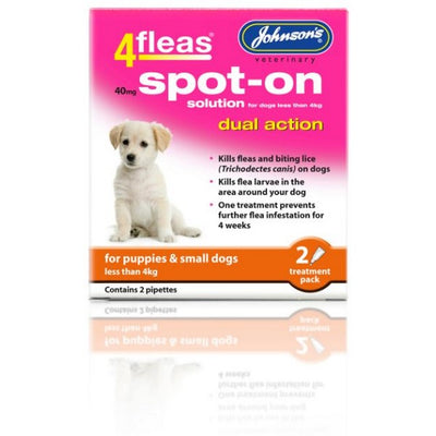 JVP 4fleas Spot-On Puppies & Very Small Dogs