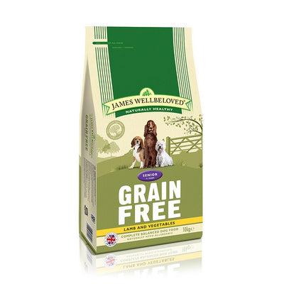 Wellbeloved Lamb Grain Free Senior 10kg