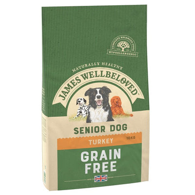 Wellbeloved Turkey Grain Free Senior 10kg