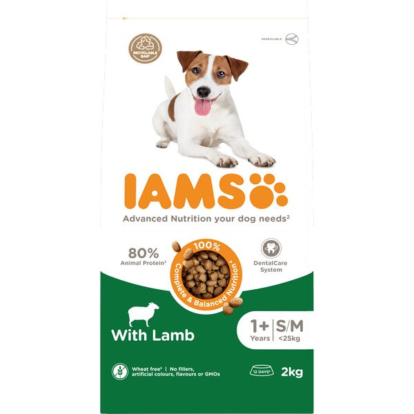 Iams Advanced Nutrition Adult Small and Medium Breed - Lamb 2kg