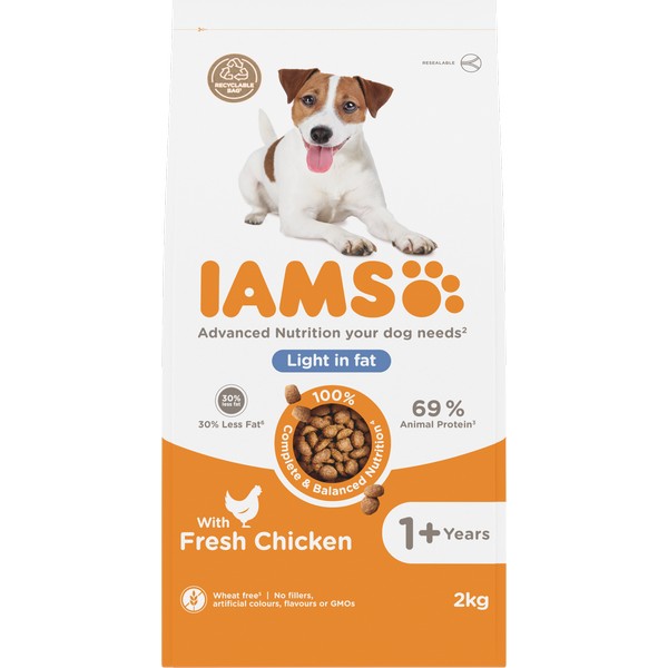 Iams Advanced Nutrition Light All Breeds - Chicken 2kg