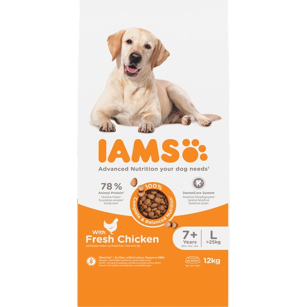 Iams Senior Large Chicken 12kg