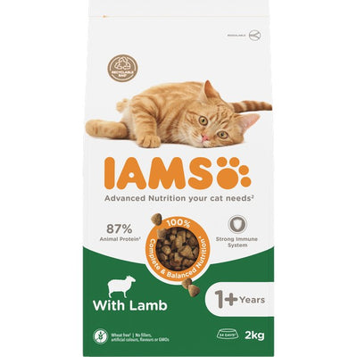 Iams Adult Cat Food Lamb 2kg