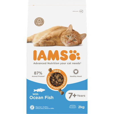 Iams Senior Cat Food Ocean Fish 2kg