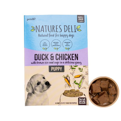 Natures Deli Puppy (Ckn & Duck) 400g tray