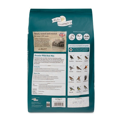 Harrisons Premier Wild Bird Mix 12.75kg