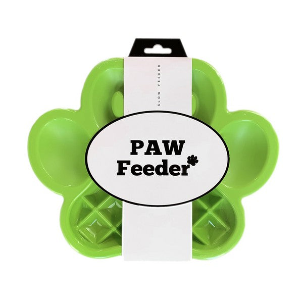 PAW Slow Feeder activity bowl Green