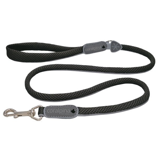 Coralpina Leash Cinquetorri Black 1.1m x 1.4cm x 1cm