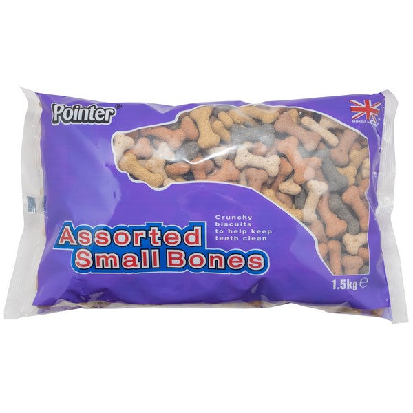 Pointer Assorted Small Bones 1.5kg