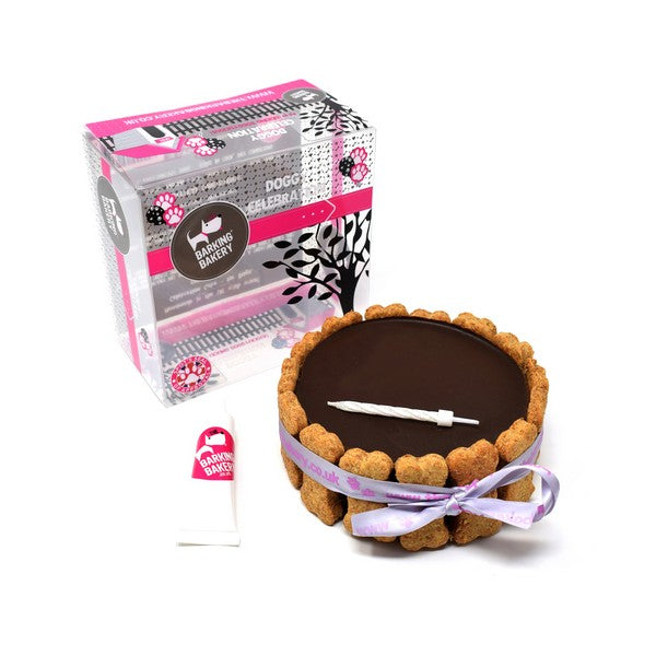 Barking Bakery Carob Iced Pawty Cake