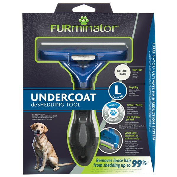 FURminator Undercoat deShedding Tool for Large Short Hair Dog