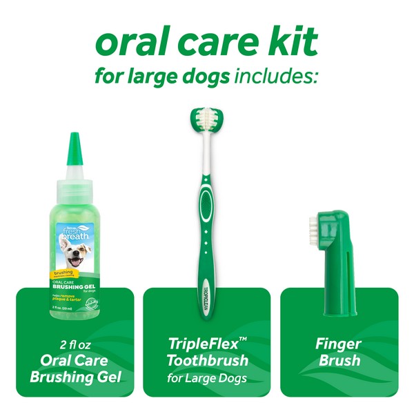 TropiClean Oral Care Kit for Dogs 59ml