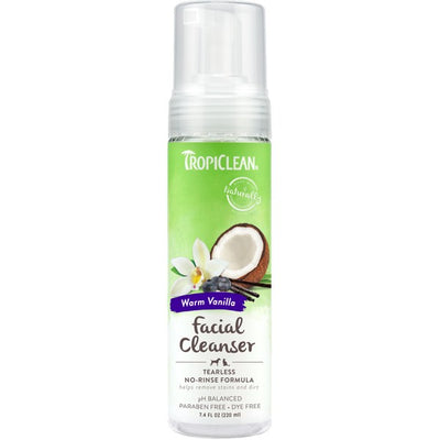 TropiClean Waterless Facial Cleanser 220ml