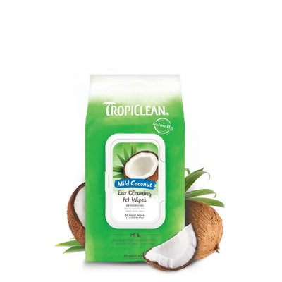 TropiClean Ear Cleaning Wipes 50s