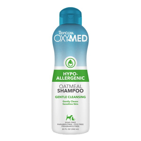 TropiClean Oxy-Med Hypoallergenic Shampoo 592ml