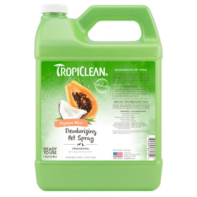 TropiClean Papaya and Coconut Shampoo Luxury 2 in 1 3.78l