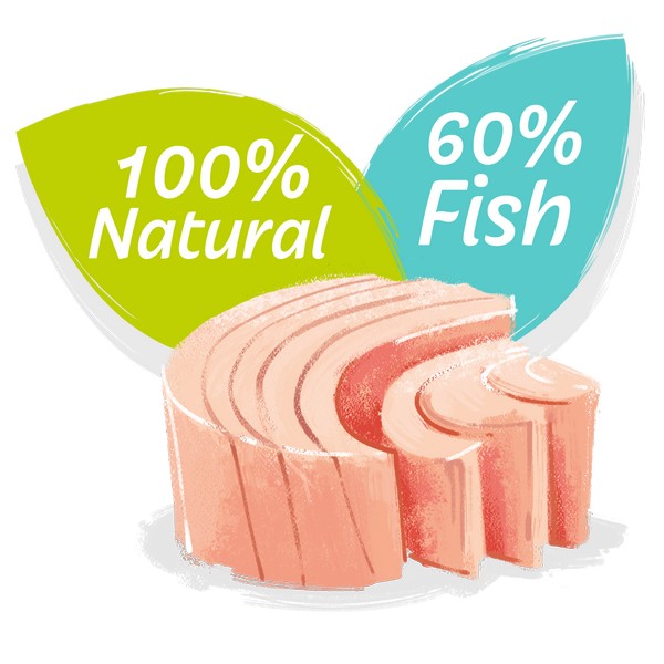 HiLife Its Only Natural Luxury Tuna Loin Wet Cat Food Can 70g