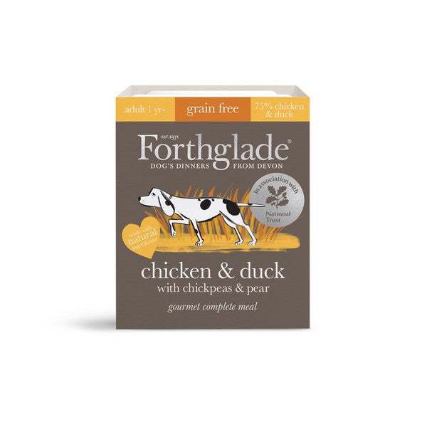 Forthglade Gourmet Grain Free Chicken & Duck 395g