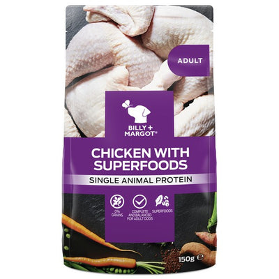 Billy and Margot Chicken Superfood Pouch Wet 150g