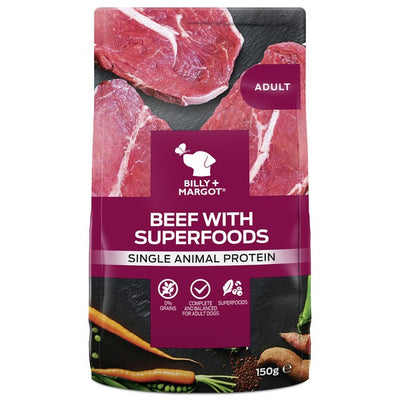 Billy and Margot Beef Superfood Pouch Wet 150g