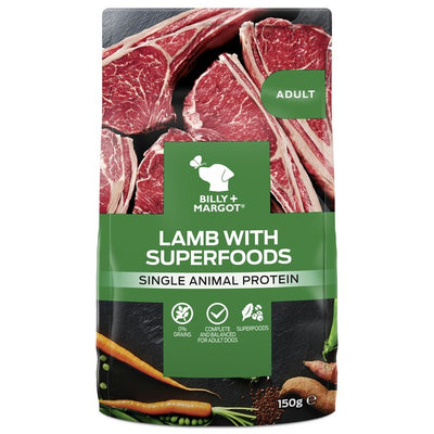 Billy and Margot Lamb Superfood Pouch Wet 150g