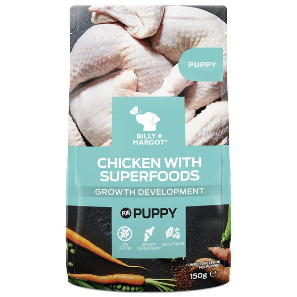 Billy and Margot Puppy Superfood Pouch Wet 150g