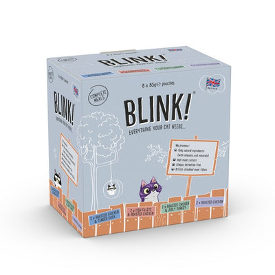 Blink Cat Pouch Chicken Selection 8 x 85g