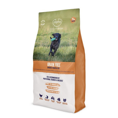 Alpha Grain Free Working Dog Chicken 15kg